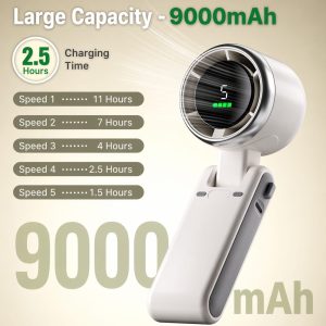 Turbo Fan 9000 Mah Battary