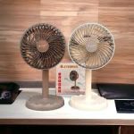 Jy Super JY-2218 Professional Rechargeable Portable Mini Table Fan Strong Wind Left to Right Oscillating Angle 45 Degrees - AC/DC - Image 3